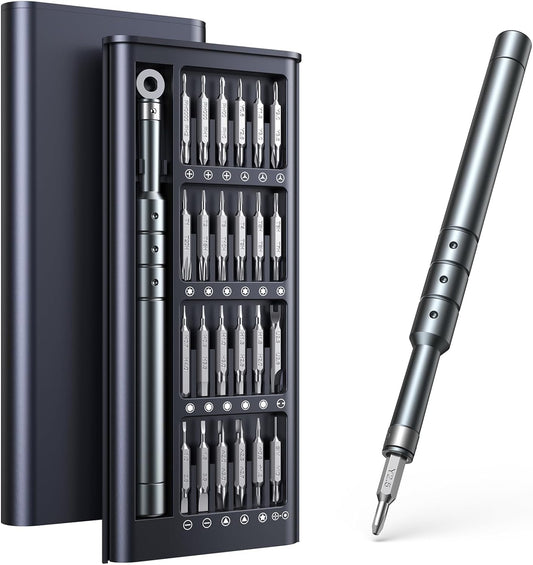52 in 1 Precision Screwdriver Set with Torx for Men - Magnetic Mini Repair Tool Kit for Electronics, Eyeglasses, Watches, and More