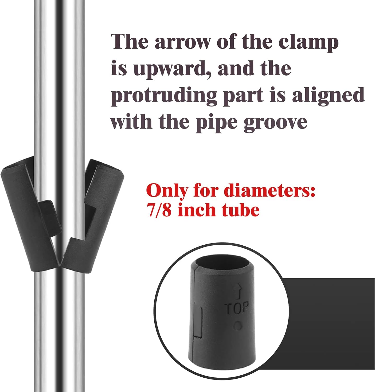 52 Pack Wire Shelving Lock Clips for 7/8" Post - 26 Pairs of Sleeves Replacements for System