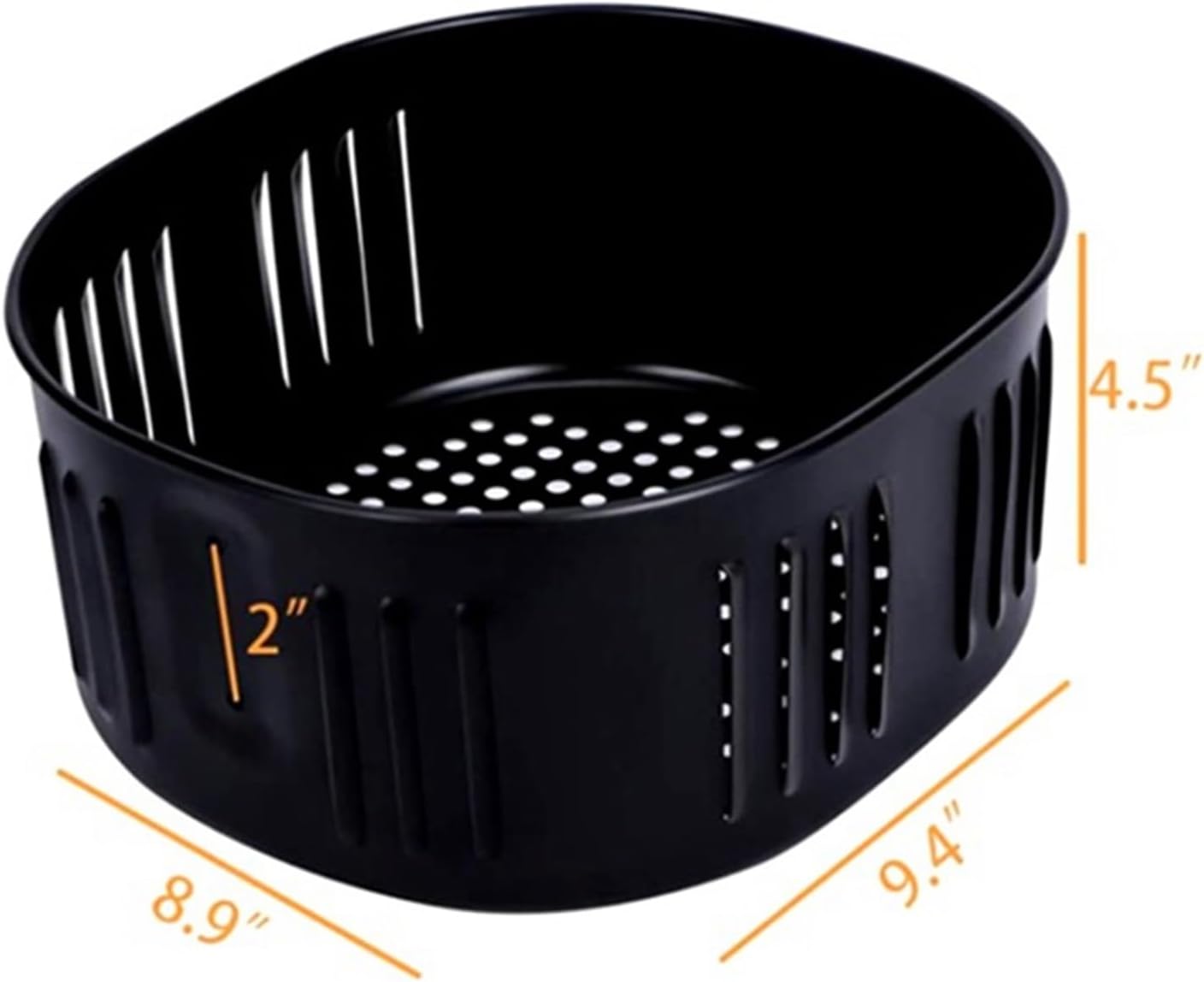 5.5Qt Air Fryer Replacement Basket Compatible with Power XL DASH Gowise - Air Fryer Accessories for All Air Fryer Ovens