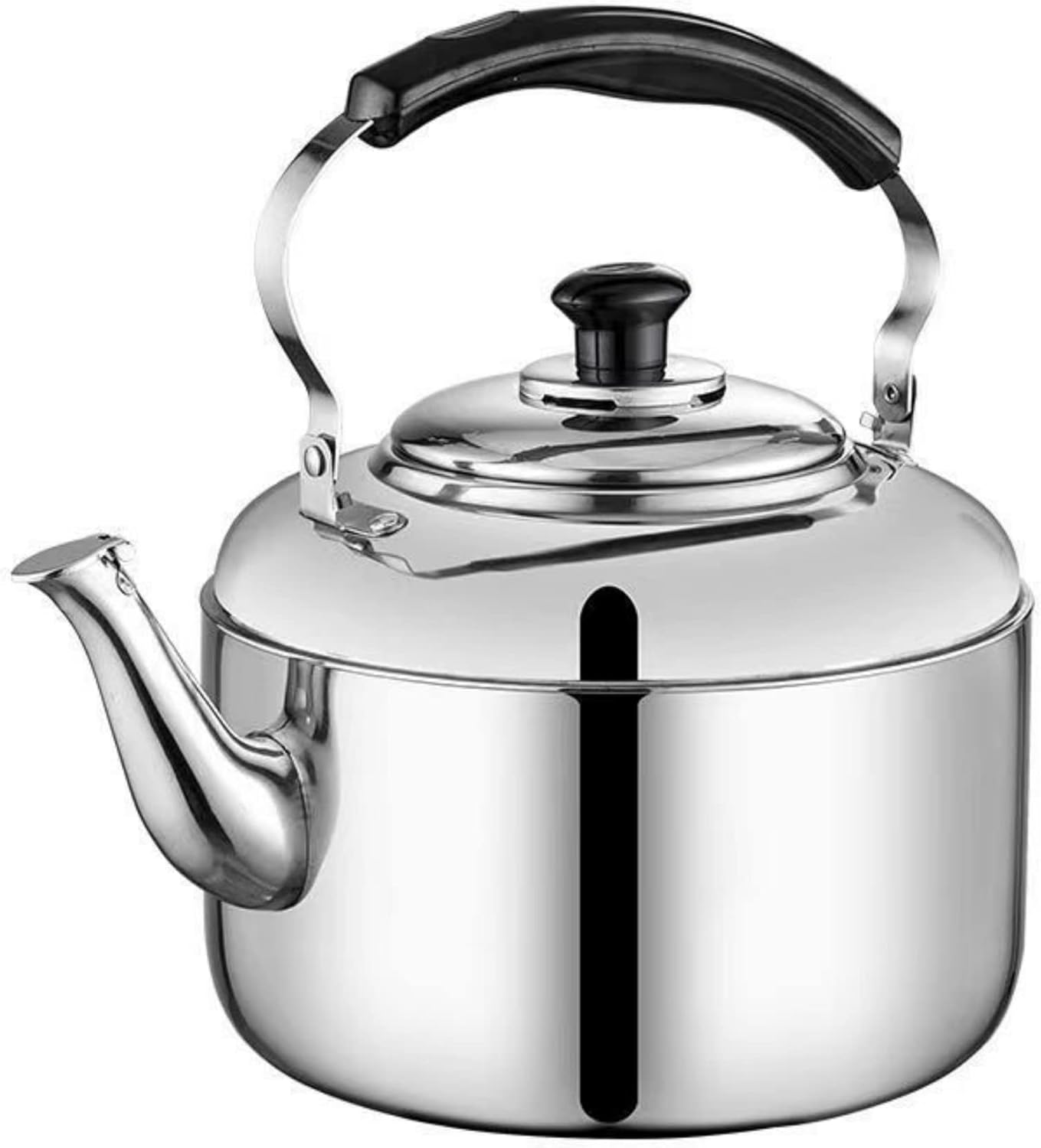 5L Stainless Steel Whistling Tea Kettle for Induction Cooker & Gas Stove