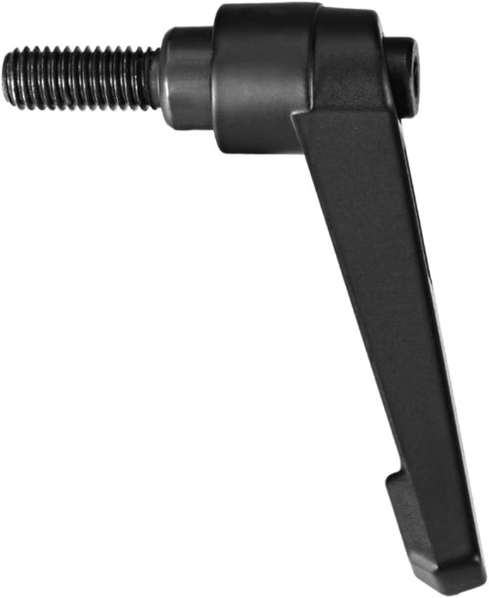 5pcs Black Oxide Carbon Steel Clamping Lever Handle M8 x 16mm with Locking Lever