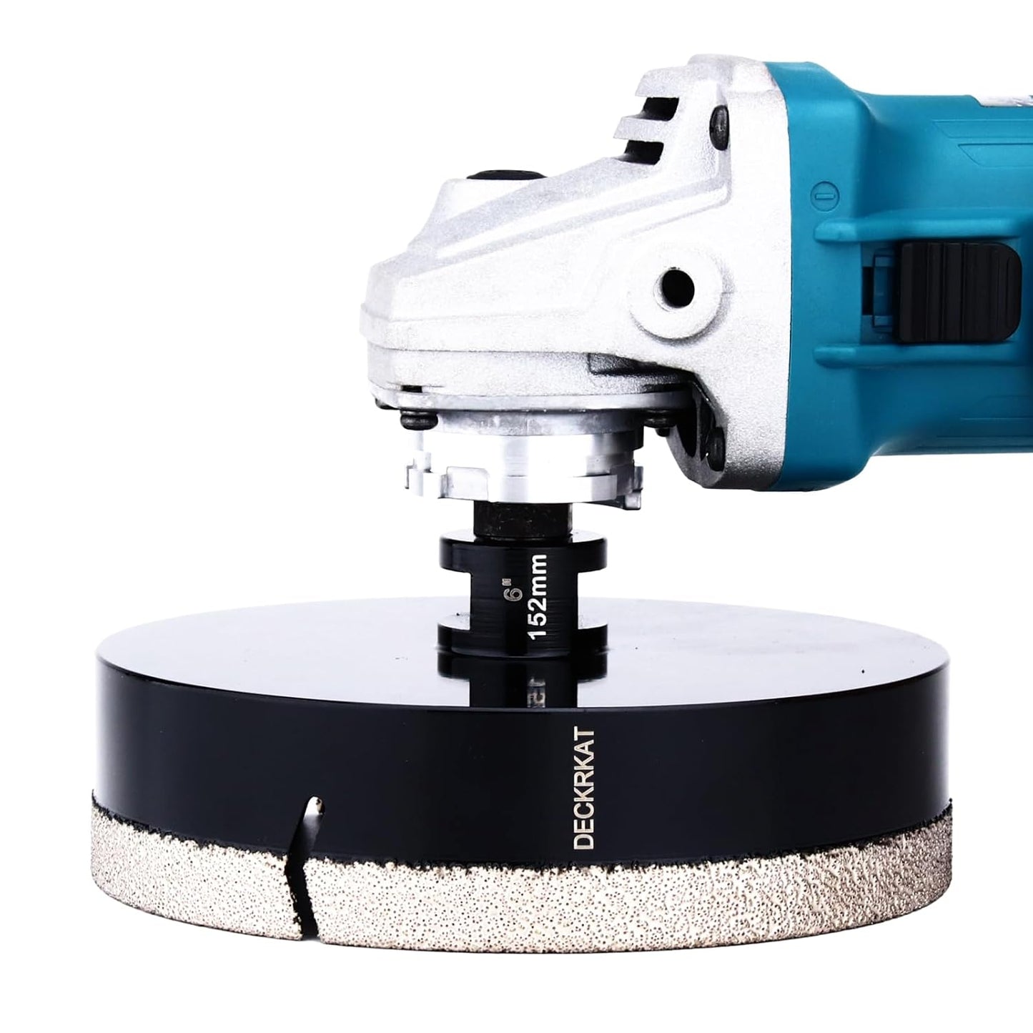 6 Inch Diamond Hole Saw Drill Bit for Granite Marble Ceramic Glass Porcelain Quartz Tiles - 152mm Core Drill Bit with 5/8-11 Thread