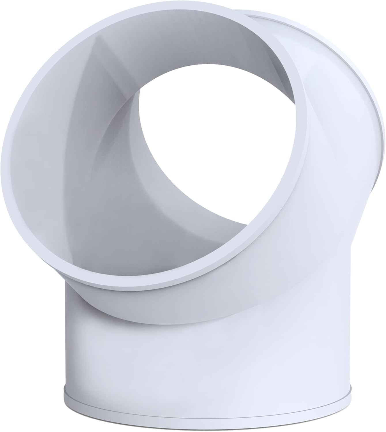 6 Inch Duct Splitter for Exhaust Fan Dryer Vent Hose, Y Shape, 3 Way Duct Connector