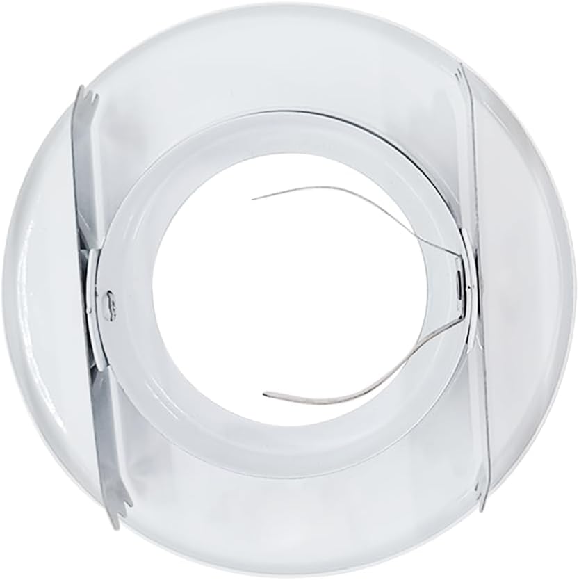 6-Pack ECHENLED JX-9705 LED Downlight Fixture Housing, Metal Trimless Recessed Round Frame, MR16 Cut Out Size: 2.8inch, GU10