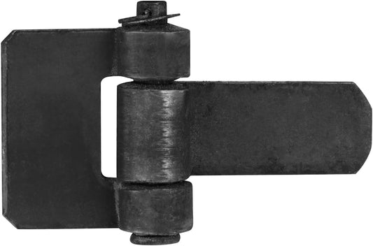 6 Pack Heavy Duty Weld-On Trailer Gate Hinges, 5-1/8" x 3-1/4", Long Leaf Strap Style, 11/64" Thick