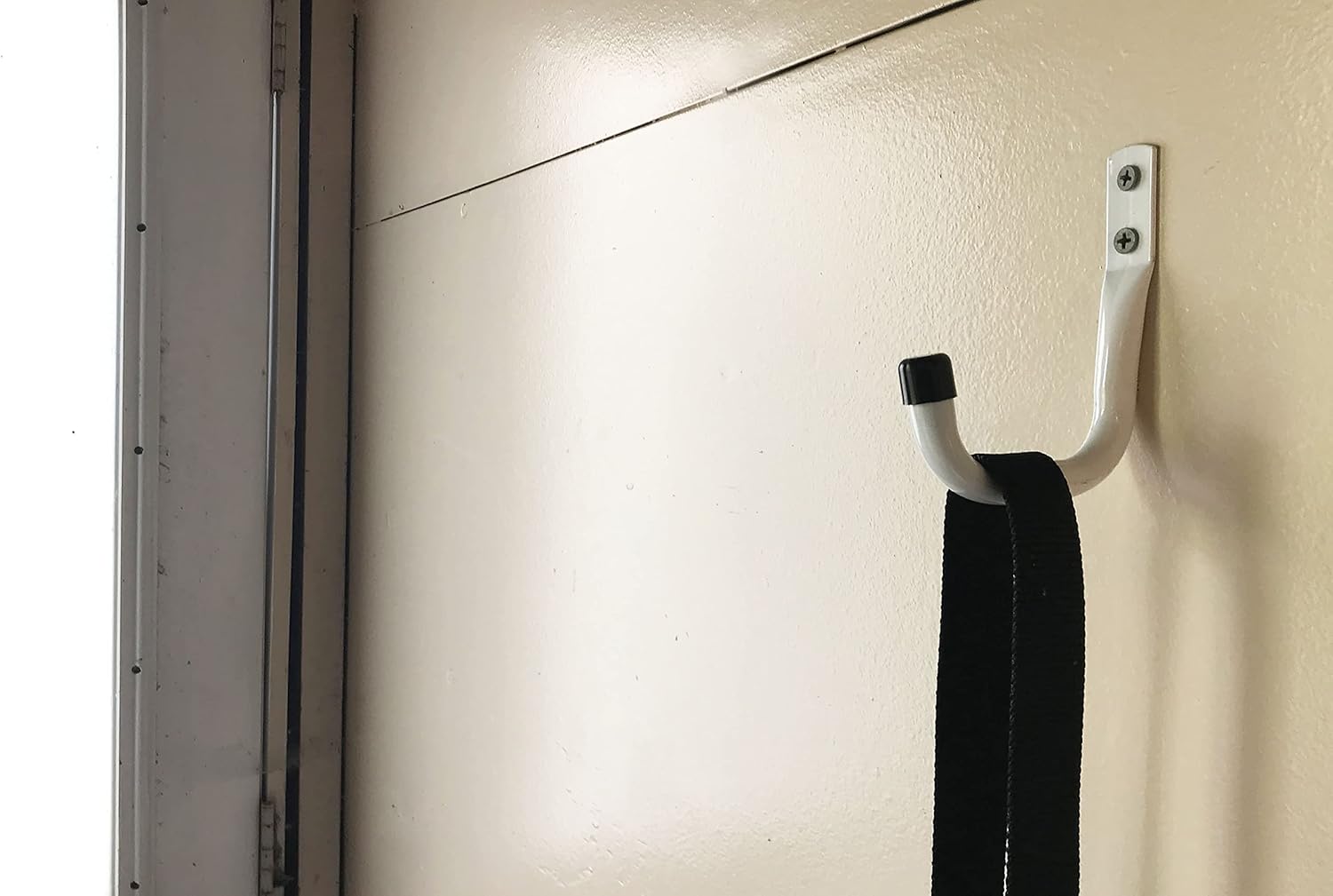 6 Pack of White Heavy Duty Steel Garage Storage Utility Hooks in 3 Sizes by Shepherd Hardware - Model 8096E