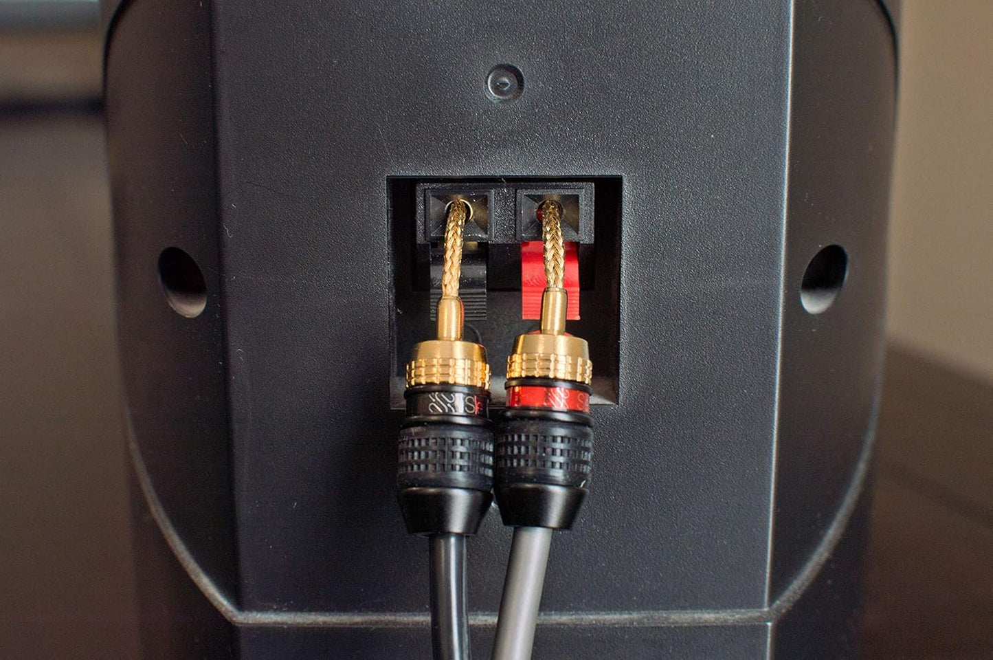 6 Pairs Gold Plated Sewell Deadbolt Flex Pin Banana Plugs for Spring Loaded Speaker Terminals