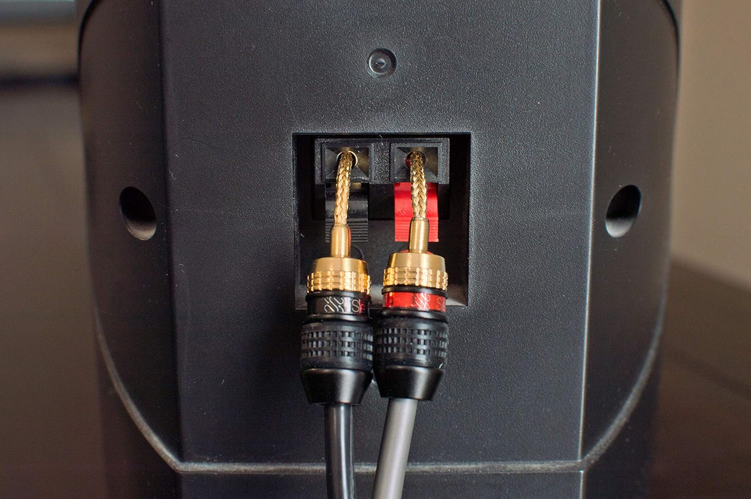 6 Pairs Gold Plated Sewell Deadbolt Flex Pin Banana Plugs for Spring Loaded Speaker Terminals