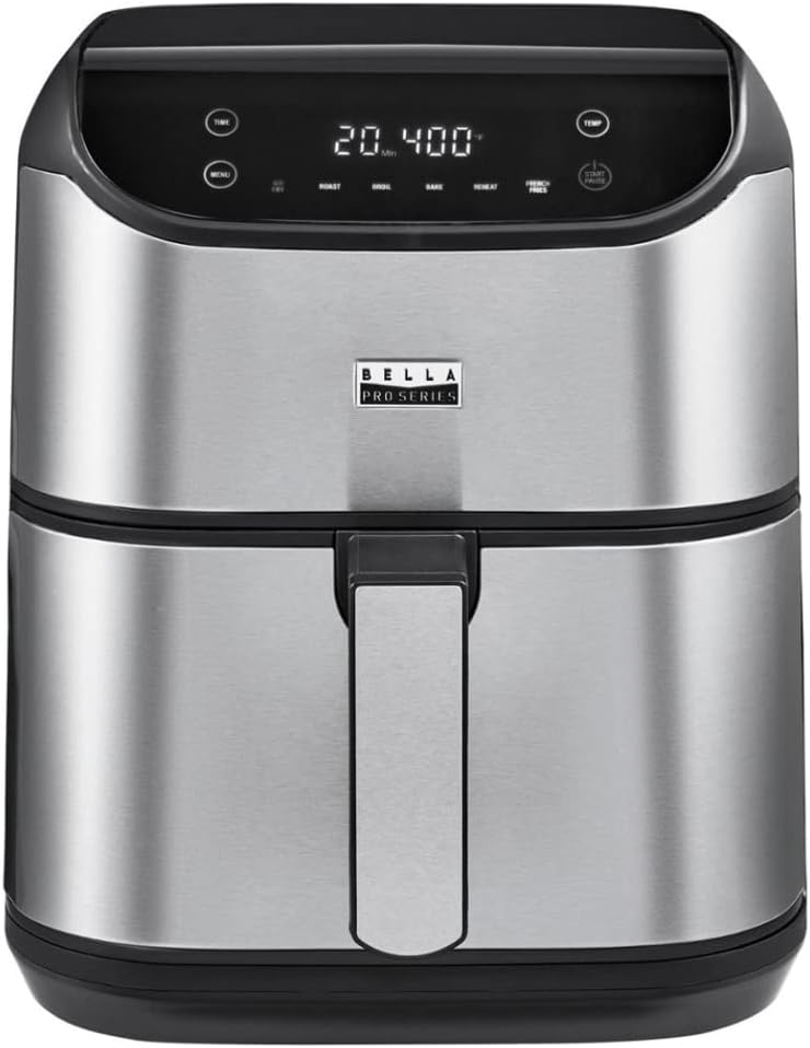 6-qt Bella Pro Series Digital Air Fryer for Healthy Cooking