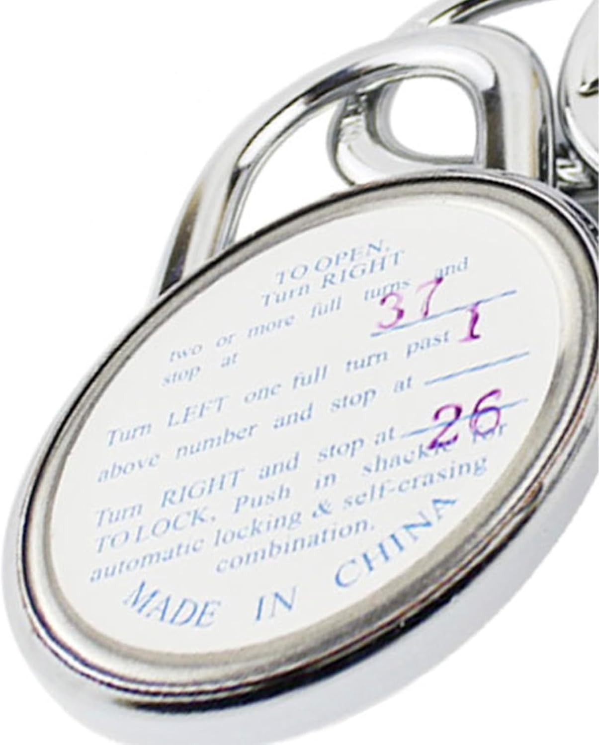 60-Piece Mefape Combination Lock Set for Locker & Toolbox Security - Digital Padlock with Fixed Dial & Preset Code - Keyless & Secure