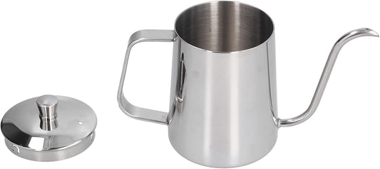 600ml Stainless Steel Gooseneck Coffee Kettle for Home Kitchen - Tea & Pour Over Pot