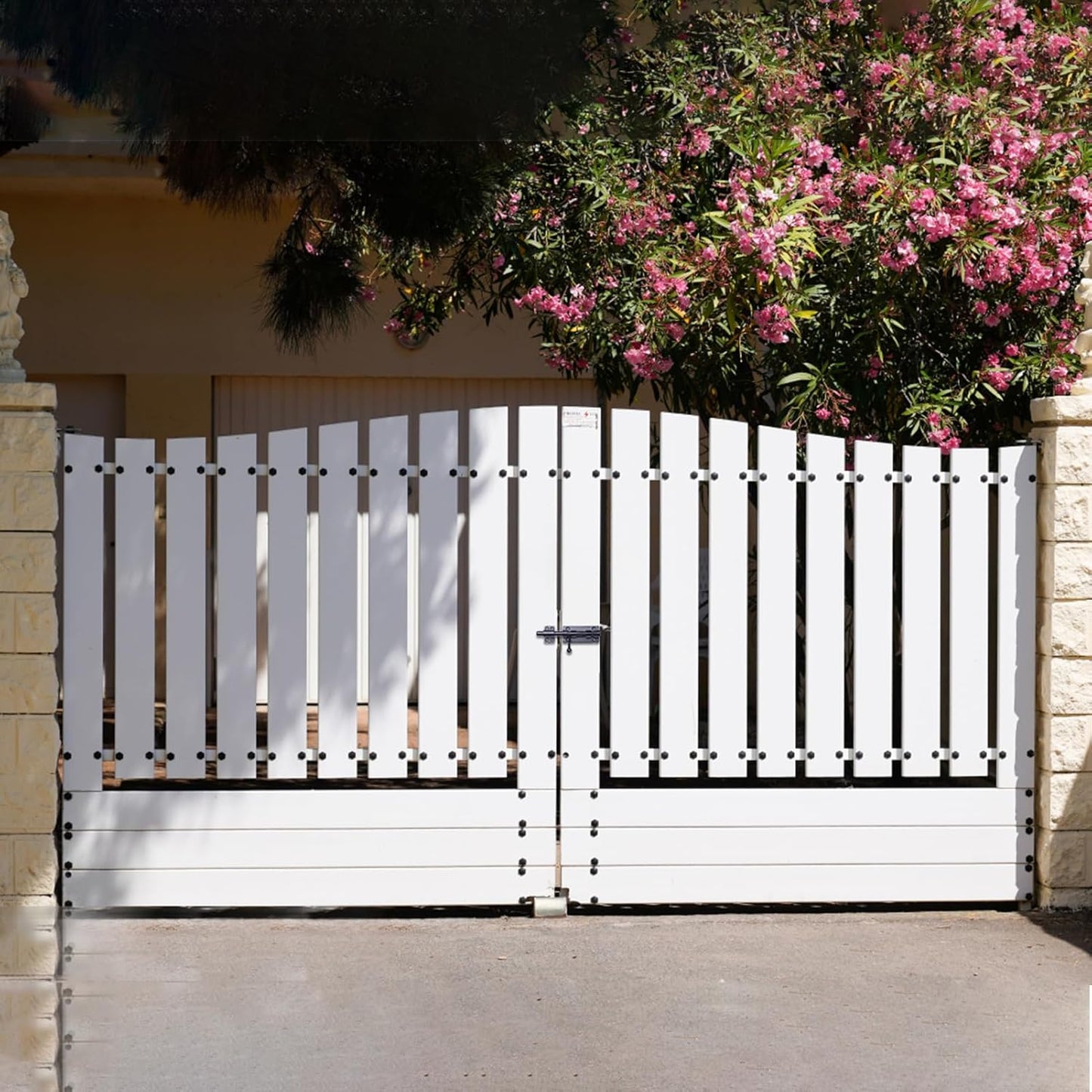 6.3" Heavy Duty Barrel Bolt Latch for Inside Door - Solid 304 Stainless Steel Slide Lock with Black Finish - Ideal for Gates and Sheds (1 Pack)