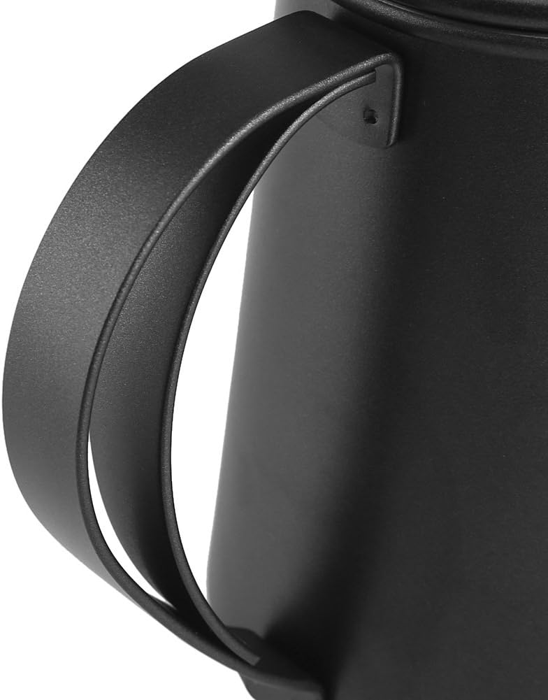 650ML Stainless Steel Gooseneck Spout Kettle for Brewing Coffee and Tea - Black