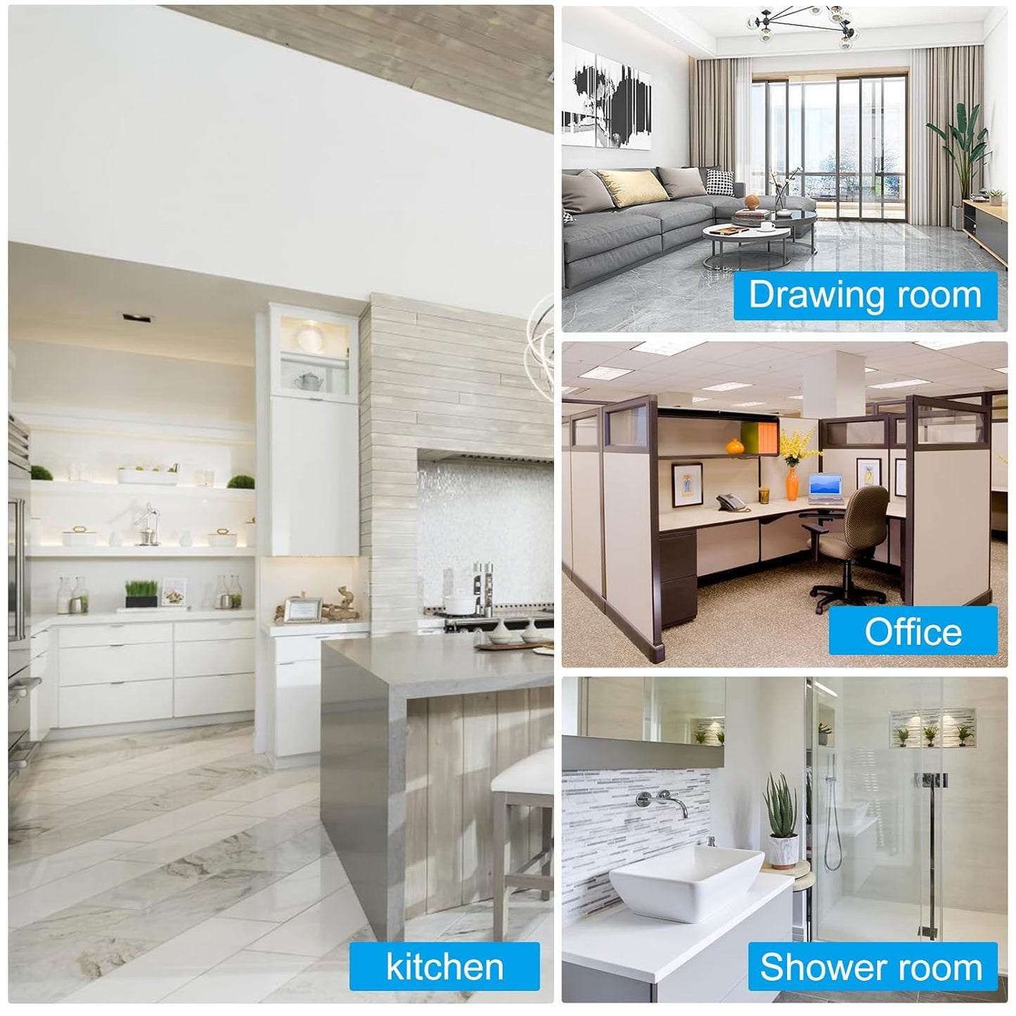 65mm Diamond Hole Saw with Center Drill Bit for Ceramic, Glass, Porcelain, Marble - Jamiikury Glass Hole Cutter