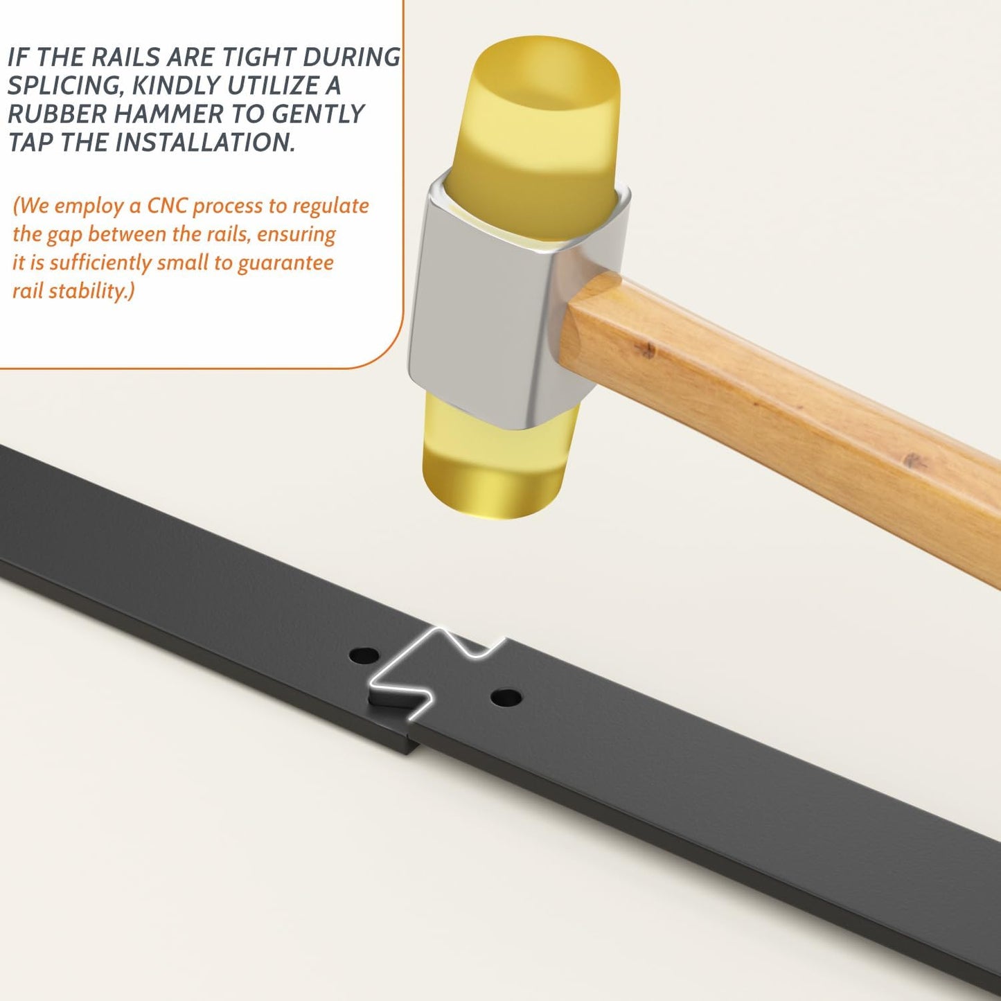 6FT Sliding Barn Door Hardware Kit with Combination Barn Door Track - Easy to Install - Manual Included - Black Finish - 1/4" Thick Material - WildKart