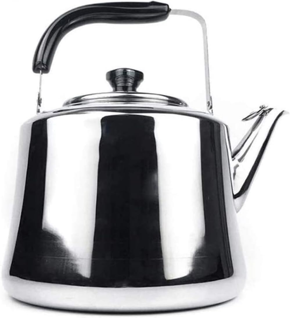 6L Stovetop Whistling Tea Kettle with Ergonomic Handle - CGLTD Tea Pots for Stove Top
