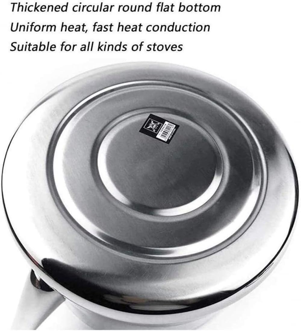 6L Stovetop Whistling Tea Kettle with Ergonomic Handle - CGLTD Tea Pots for Stove Top
