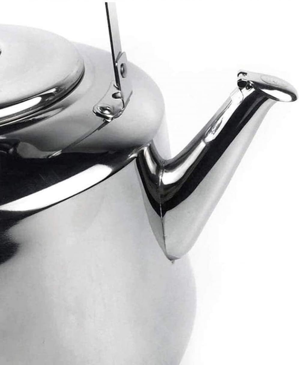 6L Stovetop Whistling Tea Kettle with Ergonomic Handle - CGLTD Tea Pots for Stove Top