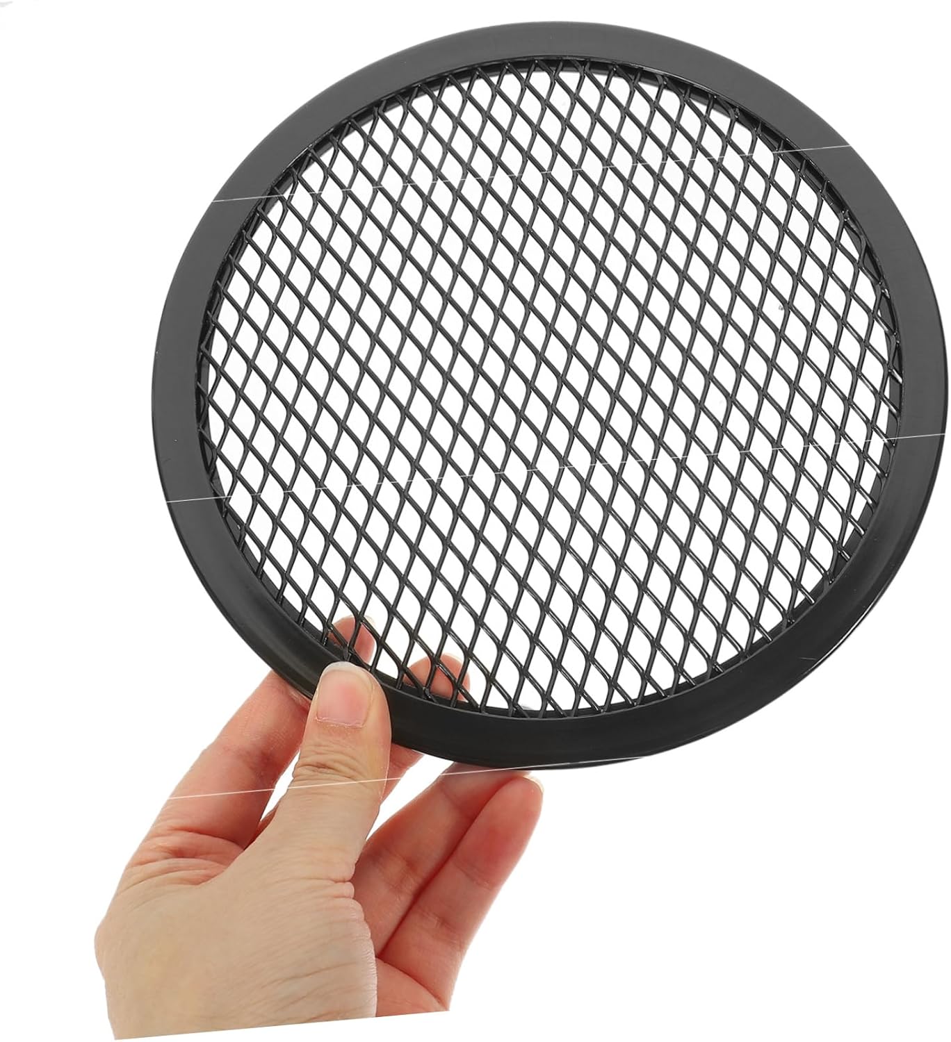 7-Inch Round Pizza Pan with Holes - Durable Aluminum Baking Pan for Easy Oven Cooking