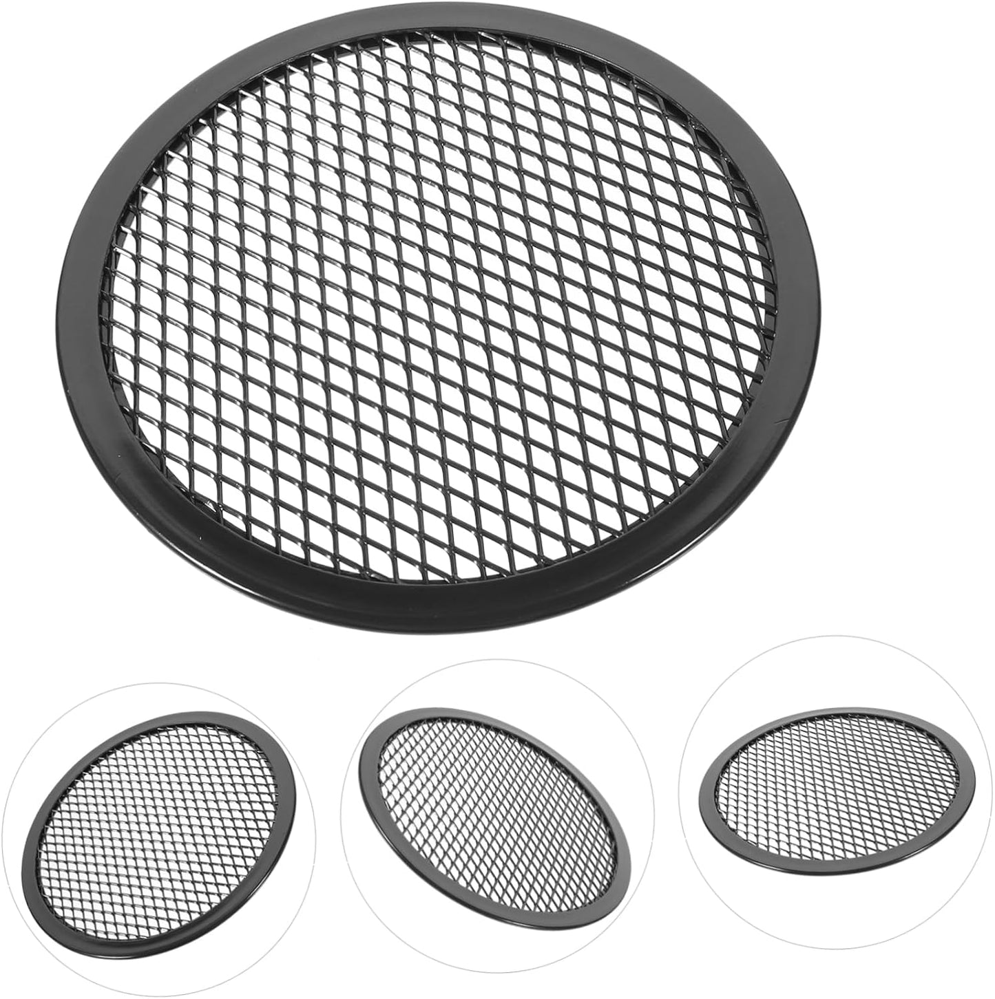 7-Inch Round Pizza Pan with Holes - Durable Aluminum Baking Pan for Easy Oven Cooking