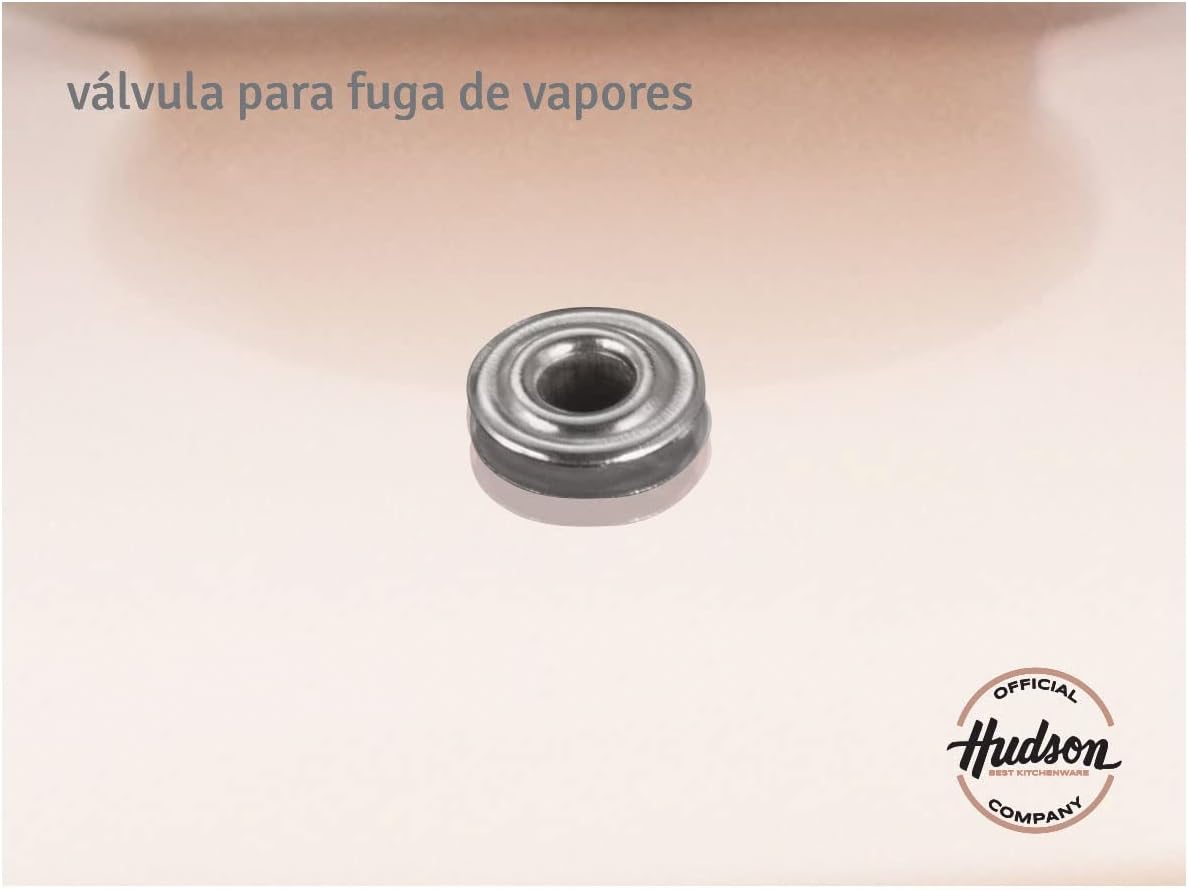 7-inch Triple Layer Ceramic Nonstick Saucepan Kitchen Pot by HUDSON VALLEY - Copper Finish, Dishwasher Safe