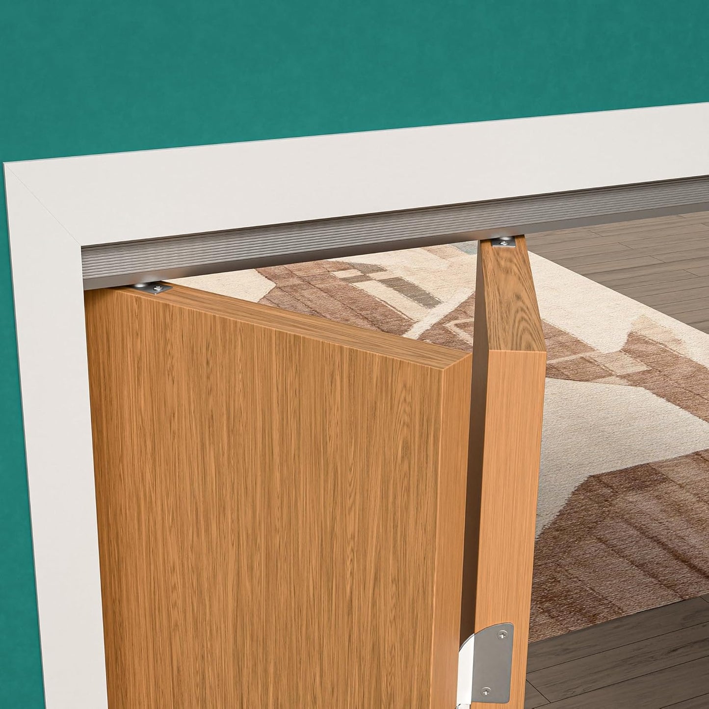 72" Bifold Door Hardware Kit for 4 Doors, Heavy Duty 150 LB Capacity, Smooth Operation - Villar Home Designs