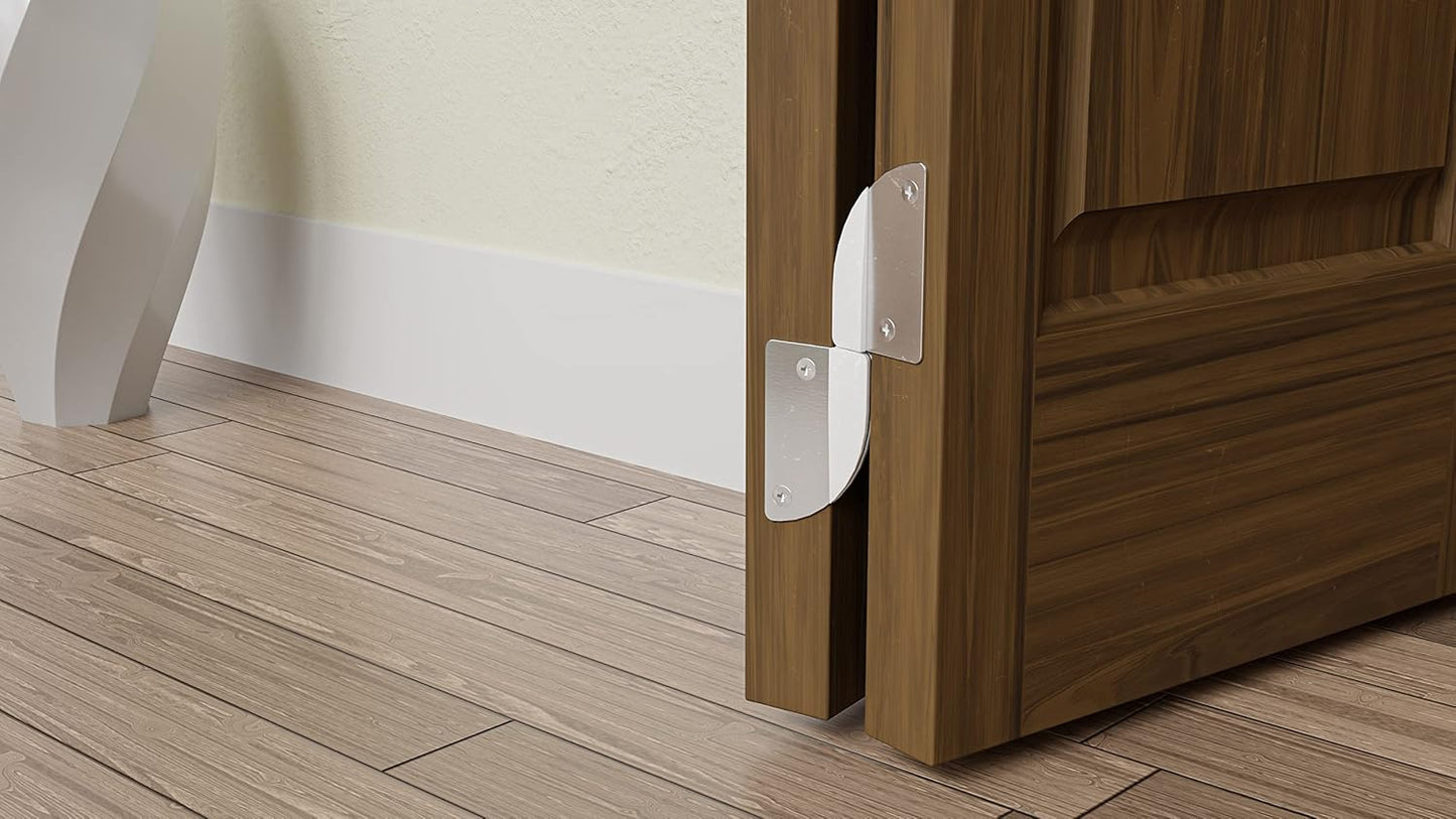 72" Bifold Door Hardware Kit for 4 Doors, Heavy Duty 150 LB Capacity, Smooth Operation - Villar Home Designs