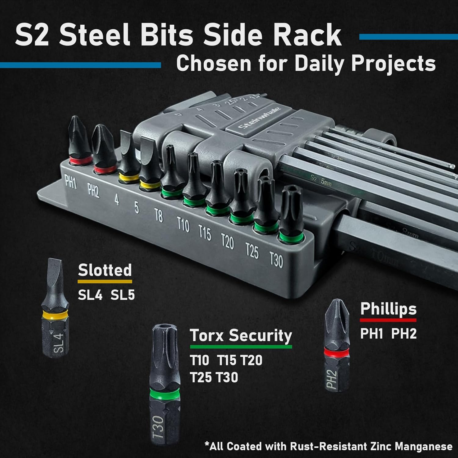 7.5" Heavy Duty Aluminum Flip Gate Latch Lock with Padlock Hole & Allen Wrench Set