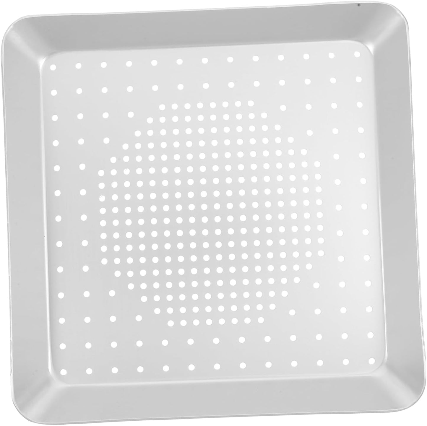 8-Inch Aluminum Pizza Pan Oven Baking Tray with Holes for Crispy Pizza - Kitchen Baking Supply