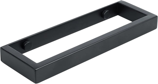 8-Inch Matte Black Stainless Steel Towel Bar for Bathroom Wall Mount - Alise GJF020-B