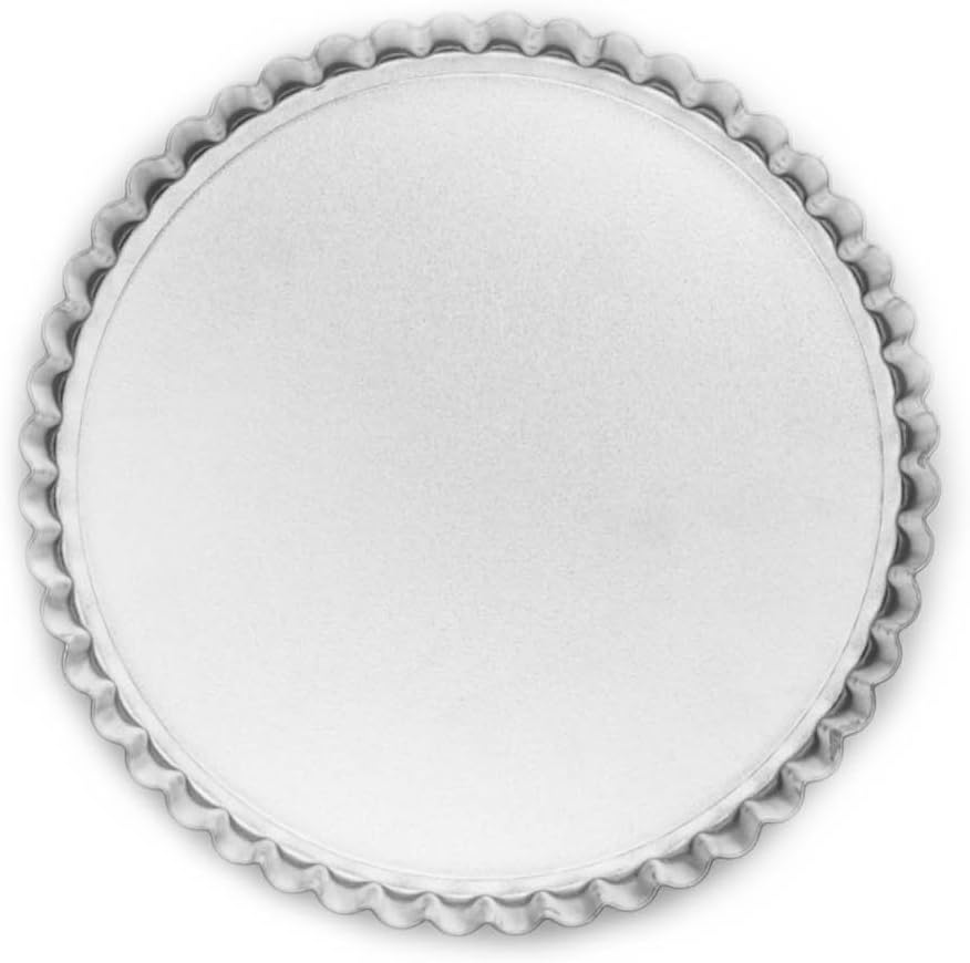 8-Inch Tin-Plated Steel Round Tartlet/Quiche Pan with Removable Bottom by Fox Run