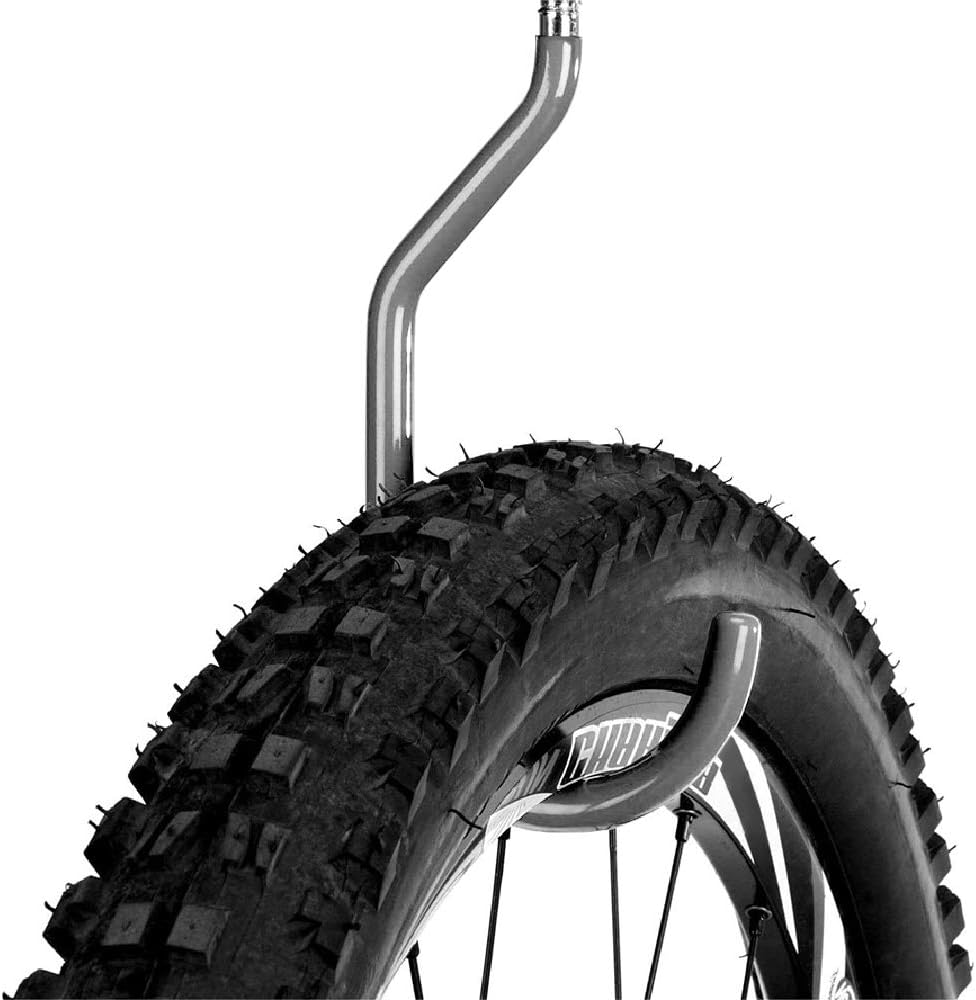 8-Pack Bike Hanger Storage Hook Rack - Heavy Duty Large Hooks for Garage Wall and Ceiling Bicycle Storage - Utility Tool Hanger - Gray Color