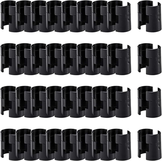 8 Pcs Wire Shelving Shelf Lock Clips for 1" Post - Replacement Parts for Wire Shelving System