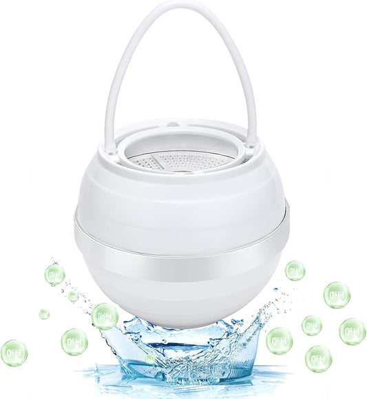 8-Stage Bath Ball Filter for Tub Shower Faucet - BPA Free Water Filter to Purify Bath Water for Healthier Skin and Hair