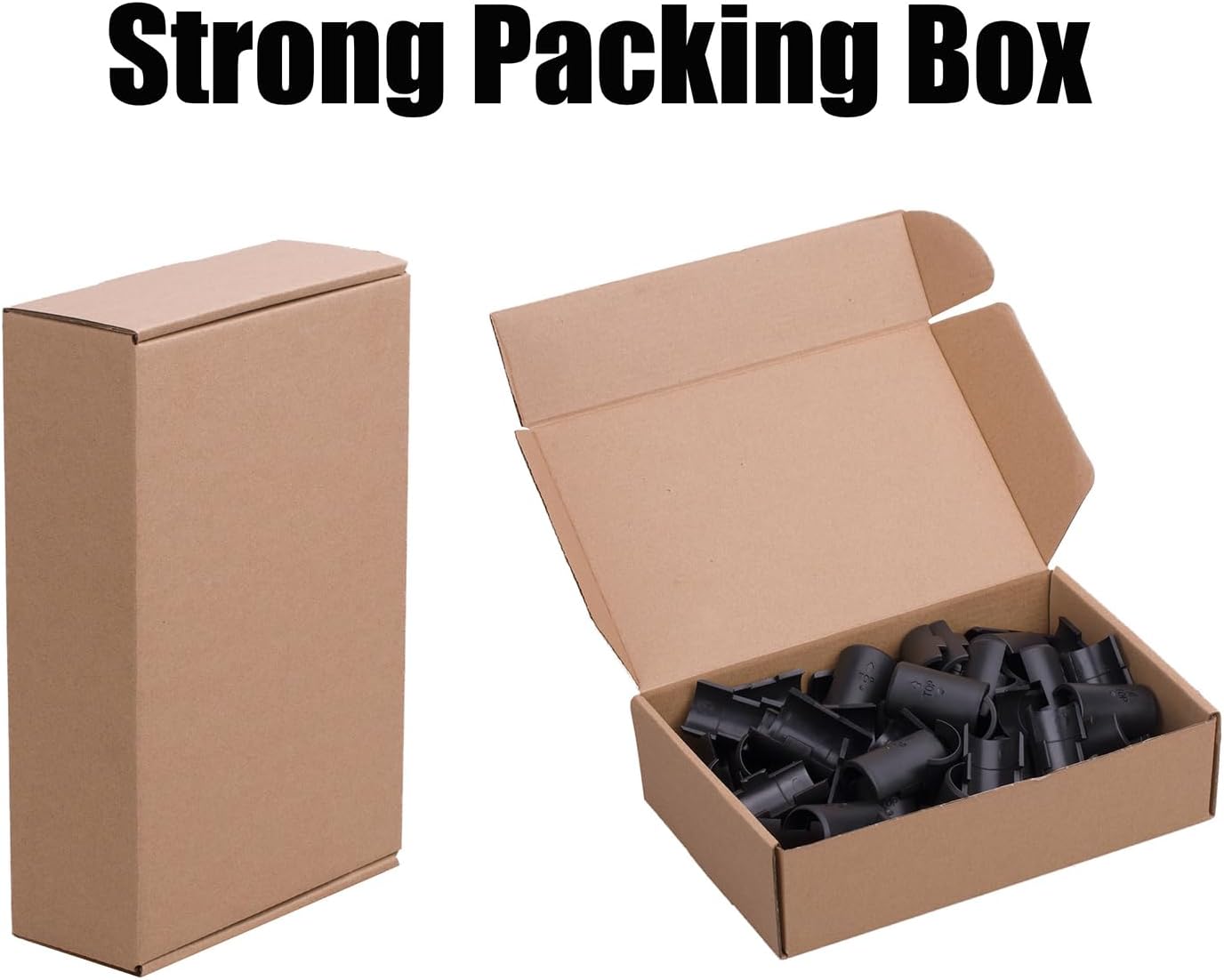 80 Pack Wire Shelving Shelf Lock Clips and Sleeves Replacement Set for 1" Post Shelvings