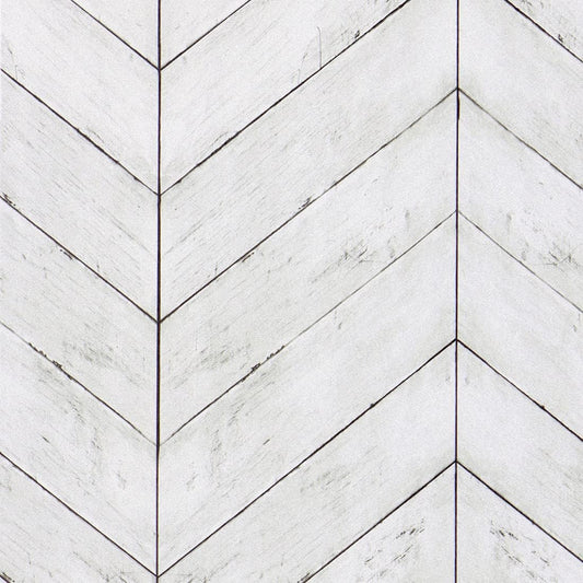 82 Ft×16.8 in Grey White Vintage Wood Peel and Stick Wallpaper - Self-Adhesive Removable Wall Paper for Home Renovation and Decoration