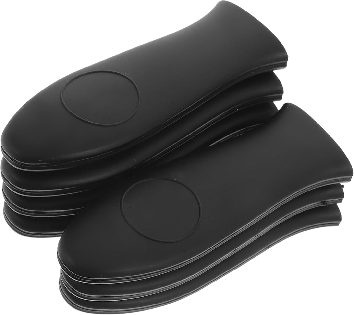 8pcs Non Slip Silicone Heat Resistant Handle Covers for Pots and Pans - Grips for Frying Skillets, Cast Iron, Cookware, Metal Pan Accessories