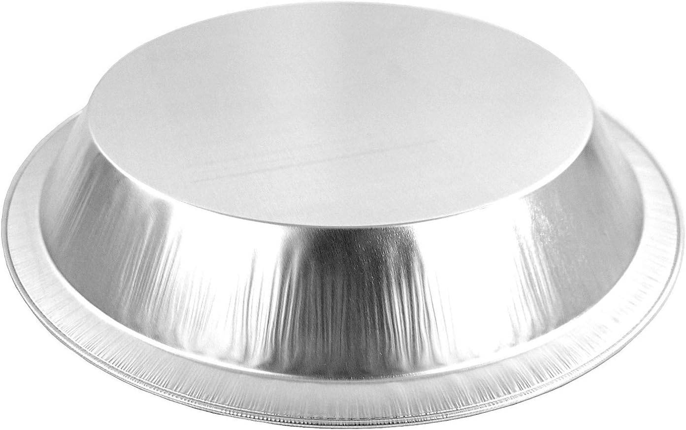 9" Heavy Duty Aluminum Foil Pie Pans - Smooth-Wall, Ultra Thick 120 Gauge (25 Pack) by PACTOGO