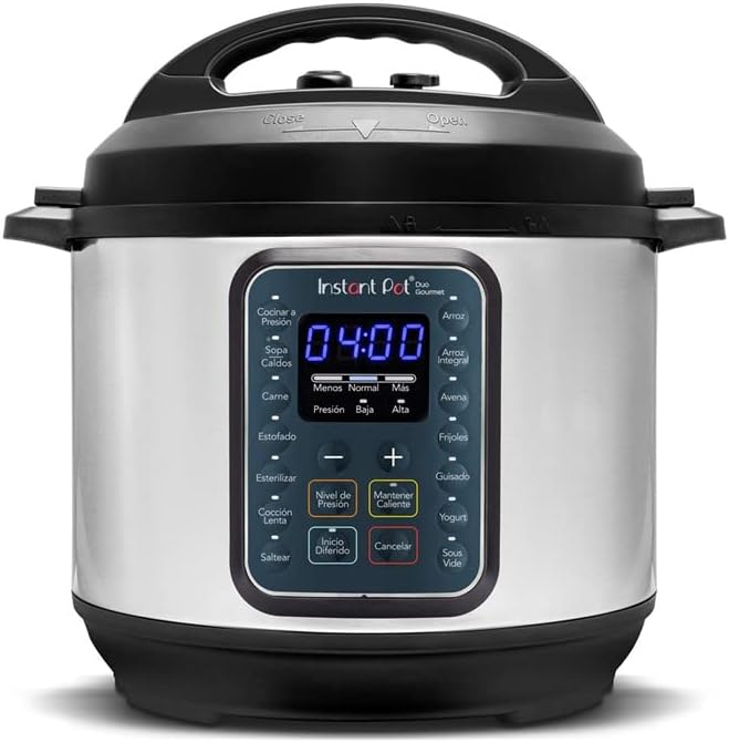 9-in-1 WANGHUI Instant Pot Duo Gourmet Electric Pressure Cooker - Versatile Multi-Cooker with 9 Functions
