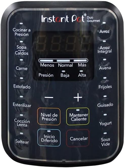 9-in-1 WANGHUI Instant Pot Duo Gourmet Electric Pressure Cooker - Versatile Multi-Cooker with 9 Functions