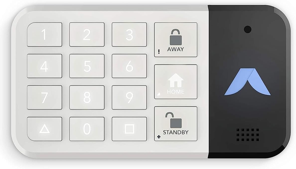 abode Keypad 2: Arm/Disarm, Motion Detection, System Status - Hub Required