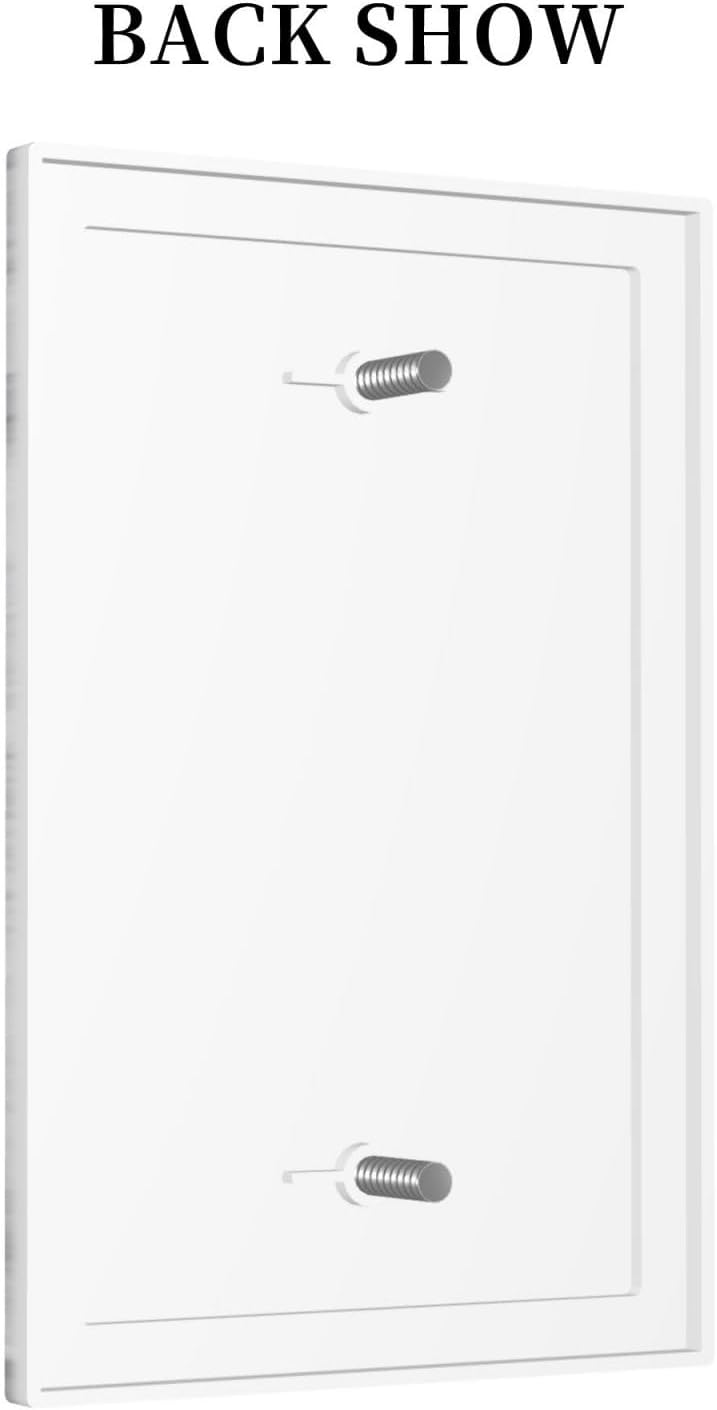 Abstract Red Black Grey Painting 1 Gang Light Switch Cover - Decorative Blank Wall Plate for Electrical Faceplate