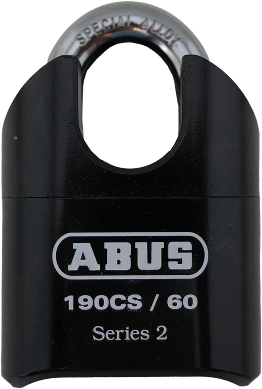 ABUS 190CS/60 High Security Combination Padlock with Solid Steel Body and Closed Shackle - WildKart