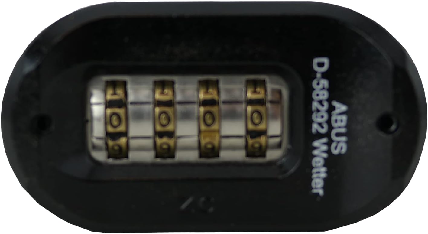 ABUS 190CS/60 High Security Combination Padlock with Solid Steel Body and Closed Shackle - WildKart