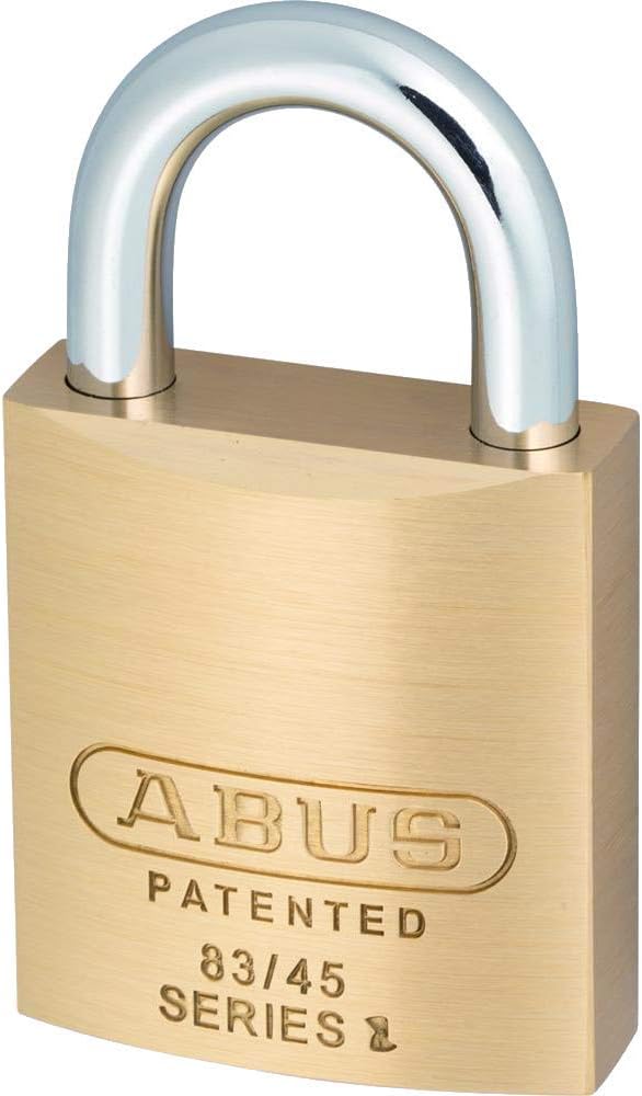 ABUS 8345C Heavy-Duty Padlock with Open Shackle - Durable Security Lock for Outdoor Use