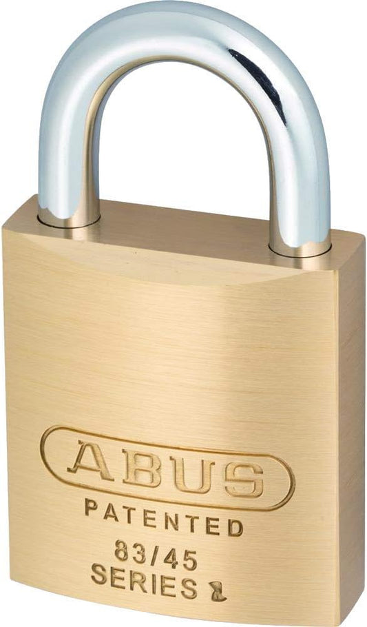 ABUS 8345C Heavy-Duty Padlock with Open Shackle - Durable Security Lock for Outdoor Use