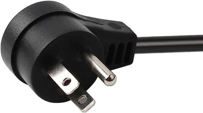acbroad Right Angle 15A to 20A UL Listed Plug Adapter Cable 14AWG 1Ft NEMA 5-15P to 5-15/20R Household to T-Blade Power Cable