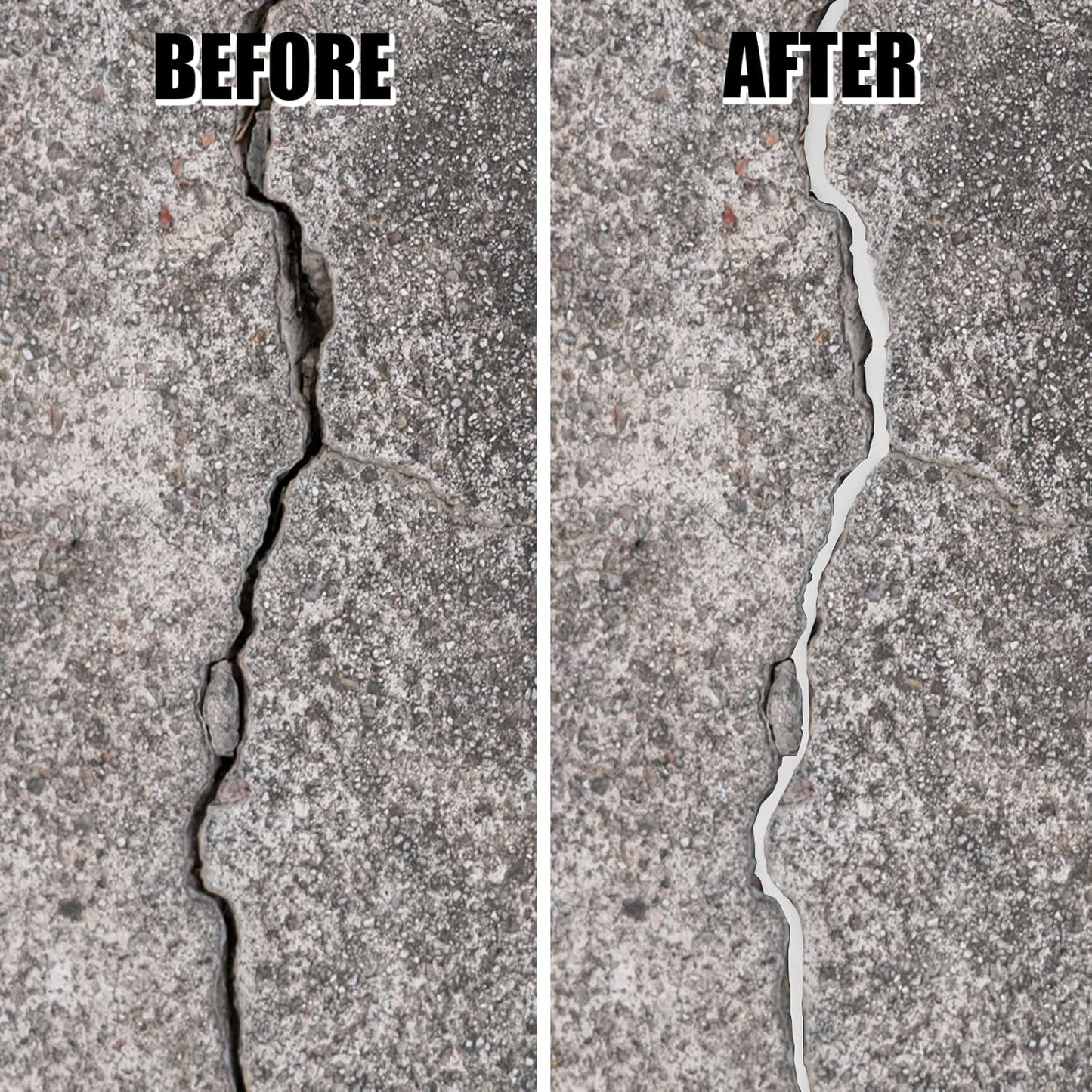 Acuteye 1/4 Inch EPDM Rubber Foam Caulk Saver - White Weather Strip Seal for Concrete Joints, Wall Cracks, Driveway - 16.4' Joint Filler