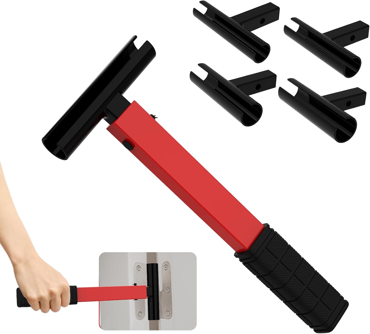 Adjustable 4-in-1 Door Hinge Gap Adjustment Tool for Residential & Commercial Use