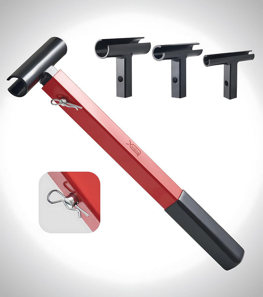 Adjustable 4-in-1 Door Hinge Gap Wrench Tool - High Carbon Steel with Comfortable Grip - Ideal for Commercial and Residential Doors - WildKart